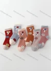 Wholesale Women's Casual Smiling Face Print Mid-calf Socks 10 Pairs - Liuhuamall