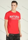Wholesale Men's Casual Round Neck Slim Fit Short Sleeve Letter Print T Shirt - Liuhuamall