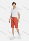 Wholesale Men's 100%Cotton Slant Pocket Zipper Fly Button Plain Casual Shorts 038# - Liuhuamall