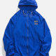 Men's Casual Zipper Lightweight Zip Up Sunscreen Hooded Jacket Blue Clothing Wholesale Market -LIUHUA