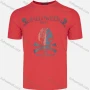 Wholesale Men's Fashion Short Sleeve Round Neck Letter Slogan Skull Print Rhinestone T Shirt preview