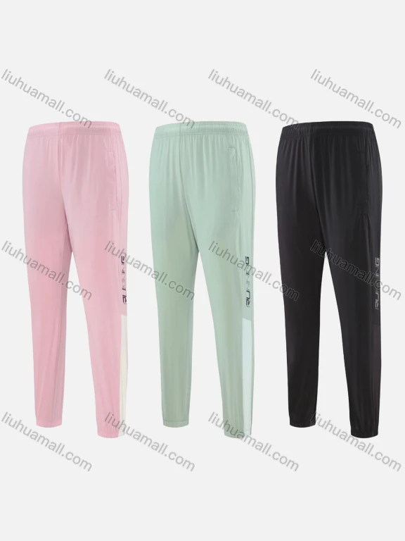 Wholesale Women's Sporty Breathable Elastic Waist Slim Fit Sport Skinny Pants CKW21003#
