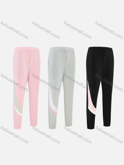 Wholesale Women's Sporty Breathable Elastic Waist Slim Fit Sport Skinny Pants CKW21006#