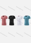 Wholesale Women's Sporty Round Neck Short Sleeve Quick Dry High Stretch Sport T-shirt WT23205# - Liuhuamall