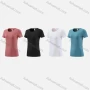 Wholesale Women's Sporty Round Neck Short Sleeve Quick Dry High Stretch Sport T-shirt WT23205# preview
