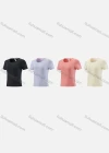 Wholesale Women's Sporty Round Neck Short Sleeve Quick Dry High Stretch Sport Crop T-shirt WT23208# - Liuhuamall