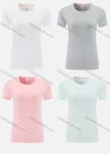 Wholesale Women's Sporty Round Neck Short Sleeve Quick Dry High Stretch Sport T-shirt WT24209# - Liuhuamall