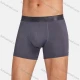 Wholesale Men's Basic 100%Cotton Breathable Moisture Wicking Anti-Chafing Antibiotic Boxer Briefs Purple Clothing Wholesale Market Liuhua