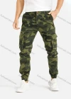 Wholesale Men's Casual Camouflage Multiple Pockets Shirred Cargo Pants 1923# - Liuhuamall