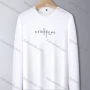 Wholesale Men's Casual Crew Neck Long Sleeve Embroidery Letter Print T-shirts preview