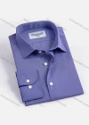 Wholesale Men's Formal Stand Collar Long Sleeve Buttons Argyle Allover Print Shirt - Liuhuamall
