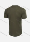 Wholesale Men's Casual Silm Fit Knit Short Sleeve Plain Henley Shirt - Liuhuamall