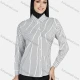 Wholesale Women's Casual Shirt Collar Button Down Shirt Without Hijab White Guangzhou Clothing Wholesale Market & Suppliers -LIUHUAMALL