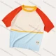 Wholesale Kids Casual Crew Neck Short Sleeve Colorblock T-shirt MB21BTX486# B# Clothing Wholesale Market Liuhua