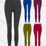 Wholesale Women's Sporty High Waist Topstitch Sewing Elastic Leggings preview