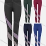 Wholesale Women's Sporty High Waist Colorblock Long Yoga Leggings preview