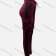 Wholesale Women's Casual Side Striped Drawstring Sweatpants With Flap Pockets Dark Red Clothing Wholesale Market Liuhua