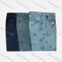 Wholesale Men's Drawstring Flap Pockets Allover Print Elastic Waist Shorts 569# preview