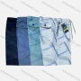 Wholesale Men's Drawstring Flap Pockets Allover Print Elastic Waist Shorts 576# preview