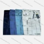 Wholesale Men's Drawstring Zipper Pockets Striped Print Elastic Waist Shorts 579# preview