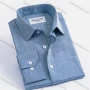 Wholesale Men's Formal Collared Long Sleeve Plain Button Down Dress Shirts preview