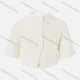 Wholesale Baby's Long Sleeve Mock Neck Button Front Plain Sweater Cardigan White Clothing Wholesale Market Liuhua