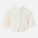 Baby's Long Sleeve Mock Neck Button Front Plain Sweater Cardigan White Clothing Wholesale Market -LIUHUA