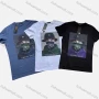 Wholesale Men's Casual Round Neck Short Sleeve Letter Graphic Print T-Shirt preview