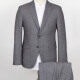 Men's Formal Plain Single Breasted Flap Pockets Blazer & Suit Pants 2-Piece Suit Sets OG2206-X6686-1# 1# Clothing Wholesale Market -LIUHUA