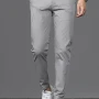 Wholesale Men's Casual Button Closure Plain Straight Leg Pants preview