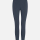 Women's Sporty High Waist Sheer Mesh Plain Splicing Legging Dark Cerulean Clothing Wholesale Market -LIUHUA