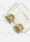 Wholesale Fashionable Copper Gold Plated Three Row Star Hoop Decor Hypoallergenic Earring - Liuhuamall