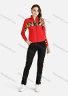 Wholesale Women's Slim Fit Letter Graphic Elastic Waist Active SweatPants - Liuhuamall