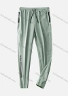 Wholesale Men's Workout Drawstring Slogan Solid Athletic Pants With Zip Pockets T121# - Liuhuamall