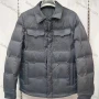 Wholesale Men's Casual Collared Long Sleeve Flap Pockets Thermal Puffer Jacket preview