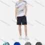 Wholesale Men's Sporty Round Neck Short Sleeve Printed Breathable T-Shirt preview