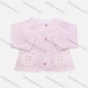 Wholesale Baby's Cute Long Sleeve Button Front Plain Knited Sweater Cardigan Lavender Blush Clothing Wholesale Market Liuhua