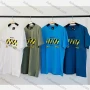 Wholesale Men's Round Neck Short Sleeve Letters Graphic Casual T-shirt 3013# preview