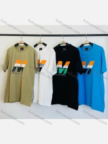 Wholesale Men's Round Neck Short Sleeve Letters Casual T-shirt 3041#, LIUHUA CLOTHING WHOLESALE