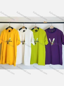 Wholesale Men's Round Neck Short Sleeve Letters Graphic Casual T-shirt 3047#, LIUHUA CLOTHING WHOLESALE
