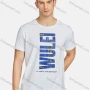 Wholesale Men's Casual Letter Graphic Round Neck Short Sleeve Tee preview