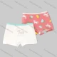 Wholesale Girls Assorted Colors Lovely Graphic Underwear Boxer Panties (2 Pieces of Pack) Style 1 Clothing Wholesale Market Liuhua
