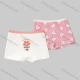 Wholesale Girls Assorted Colors Lovely Graphic Underwear Boxer Panties (2 Pieces of Pack) GD311# Style 1 Clothing Wholesale Market Liuhua