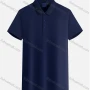 Wholesale Men's Basics Plain Casual Short Sleeve Slim Fit Polo Shirt 1800# preview