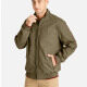 Men's Casual Plain Stand Collar Long Sleeve Zipper Jacket 110# Clothing Wholesale Market -LIUHUA