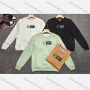 Wholesale Men's Casual Crew Neck Long Sleeve Embroidery Letter Sweatshirts preview