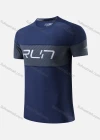 Wholesale Men's Quick Dry Comfy Colorblock Hot Stamping Letter Slogan Workout T-Shirt 8723# - Liuhuamall