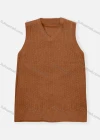 Wholesale Men's Casual Plain V Neck Rib Knit Sweater Vest - Liuhuamall