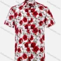 Wholesale Men's Casual Floral Print Short Sleeve Shirt preview