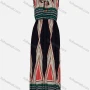 Wholesale Women's Casual Sleeveless V-Neck Vintage Print Maxi Tank Dress preview